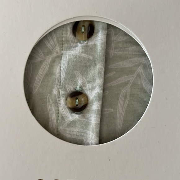 Lou Lou & Company Top + Bortom Sets in Green Leaf and Pink Ribbed - Picture 2 of 5